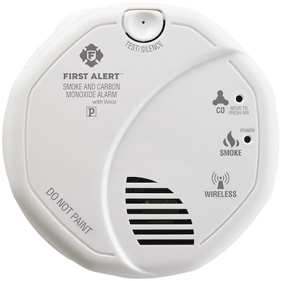 First Alert Wireless Battery Powered Interconnection Photoelectric Smoke & Carbon Monoxide Detector