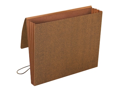 Smead Classic File Pocket, 3.5" Expansion, Letter Size, Redrope (71353)