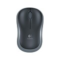 Logitech M185 Wireless Optical Mouse, Swift Grey (910-002225)