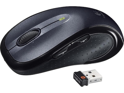 Logitech M510 910-001822 Wireless Laser Mouse, Black