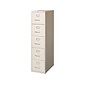 Quill Brand® Commercial 5 File Drawer Vertical File Cabinet, Locking, Putty/Beige, Letter, 26.5"D (20069D)