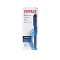 Staples® Postscript™ Mechanical Pencils, 0.7mm, #2 Medium Lead, Blue Barrel, 12/Pack (18168)