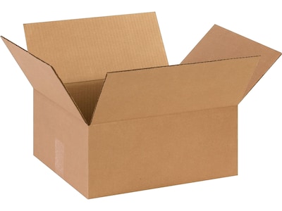 14 x 12 x 6 Shipping Boxes, ECT Rated Kraft, 25/Bundle (BS141206)