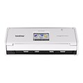 Brother ADS-1500W Wireless Duplex Desktop Document Scanner, White