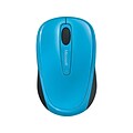 Microsoft Mobile 3500 GMF-00273 Wireless Bluetrack Mouse, Cyan Blue
