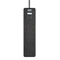 APC Home/Office SurgeArrest 12 Outlet Electronic Surge, 6 Cord, 2160 Joules (PH12)