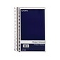 Oxford 5-Subject Subject Notebooks, 6" x 9.5", Wide Ruled, 175 Sheets, Blue (63859)