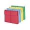 Smead Expanding Wallet, 2 Expansion, Letter Size, Assorted, 50/Box (77251)