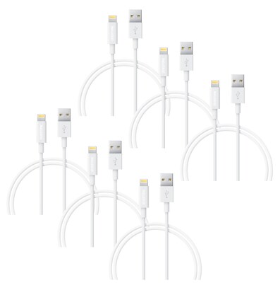 Delton Lightning USB Cable for All iPhones, White (CE14550A)