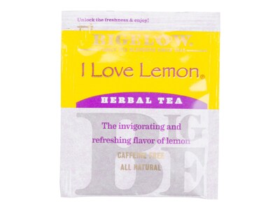 Bigelow I Love Lemon Tea Bags, 28/Box (003991)