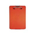 Saunders US-Works SlimMate Plastic Storage Clipboard, Letter Size, Red (00560)