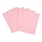 Staples Pastel 30% Recycled Colored Paper, 20 Lbs., 8.5 x 11, Pink, 5000/Carton (14779-AA)