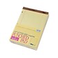 TOPS Legal Notepad, 8.5" x 11.75", Wide Ruled, Canary Yellow, 50 Sheets/Pad, 12 Pads/Pack (TOP 75351)