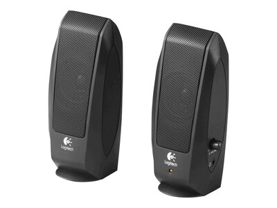 Logitech S120 Computer Speaker, Black (LOG980000012)