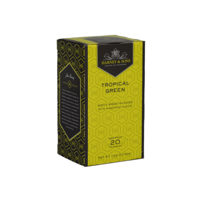 Harney & Sons Tropical Green Premium Tea, 20/BX (HFS30640)