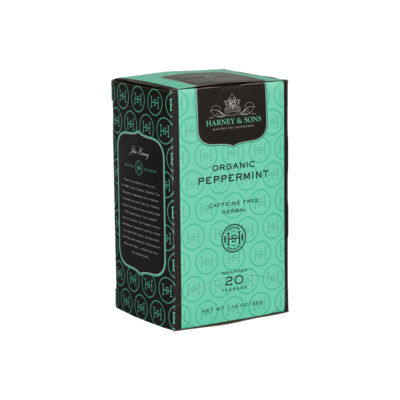 Harney & Sons Organic Peppermint Premium Tea, 20/BX (HSF00952)