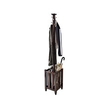 Winsome Memphis Coat Tree, Cappuccino, Wood (40474)