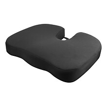 Wagan RelaxFusion Coccyx Polyester Seat Cushion, Black (9113)