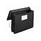 Smead Heavy Duty Premium Poly Wallet, 5.25 Expansion, Letter Size, Black (71500)