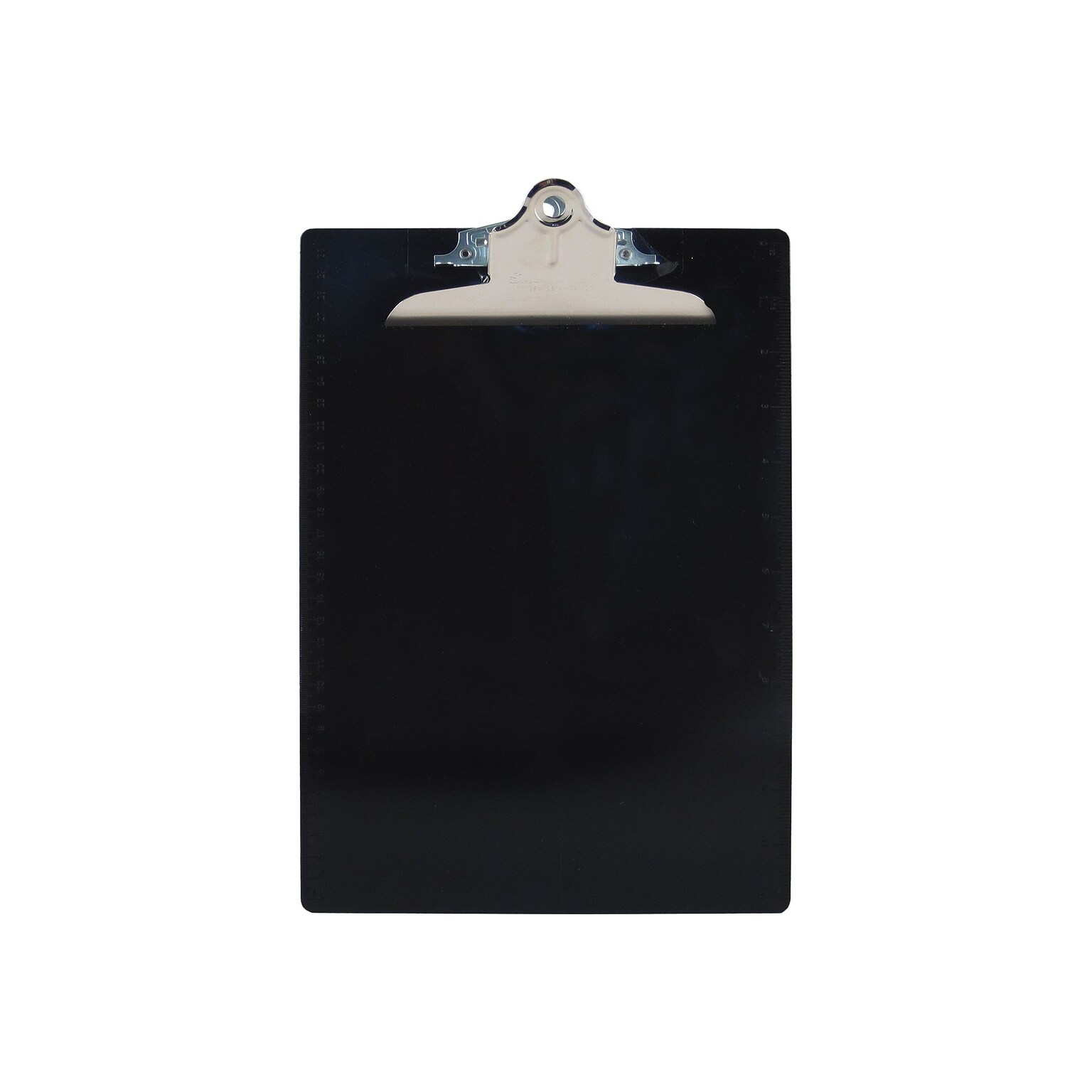Saunders US-Works Plastic Clipboard, Letter Size, Black (21603)