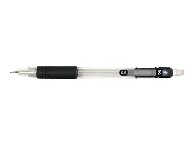Zebra Z-Grip Mechanical Pencil, 0.5mm, #2 Medium Lead, Dozen (52310)
