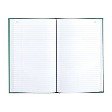 Rediform Emerald Series Record Book, 6.25W x 9.63H, Green, 100 Sheets/Book (56521)