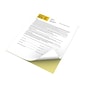 Xerox Revolution Carbonless Paper, 8.5" x 11", White/Canary, 2500/Carton (3R12420)