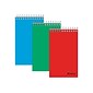 Ampad Memo Pads, 3" x 5", Narrow Ruled, Assorted, 60 Sheets/Pad, 12 Pads/Pack (TOP 25-087)