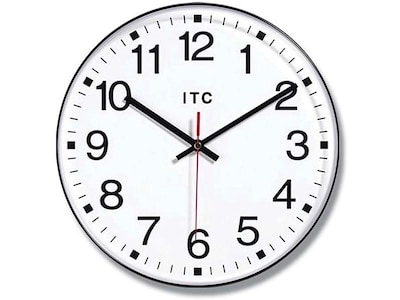 Infinity Instruments ITC Prosaic Wall Clock (90/1201)