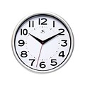 Infinity Instruments Metro Wall Clock, 9Dia. (14220SV-3364)