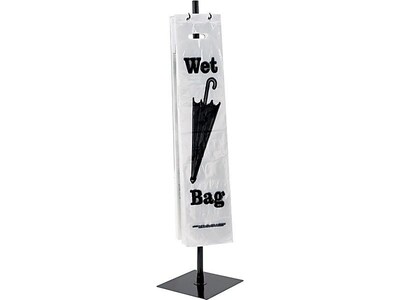 Tatco Wet Bag Umbrella Stand, Black, Steel  (57019)