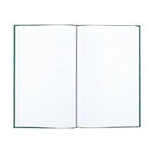 Rediform Emerald Series Record Book, 7.25W x 12.25H, Green, 150 Sheets/Book (56131)