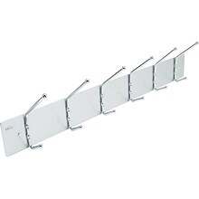 Safco Wall Rack, Silver, Metal (4162)