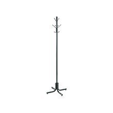 Safco Coat Tree, Black, Metal (4163BL)