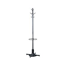 Safco Coat Tree, Black, Metal (4168BL)