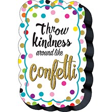 Teacher Created Resources Confetti Magnetic Whiteboard Eraser, Pack of 6 (TCR77392)