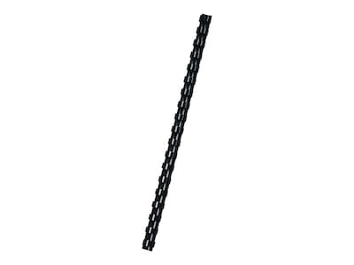 Fellowes 1/2 Plastic Binding Spine Comb, 90 Sheet Capacity, Navy, 100/Pack (52501)