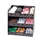 Vertiflex Vertical Condiment Plastic Organizer, Black  (VFC-1515)