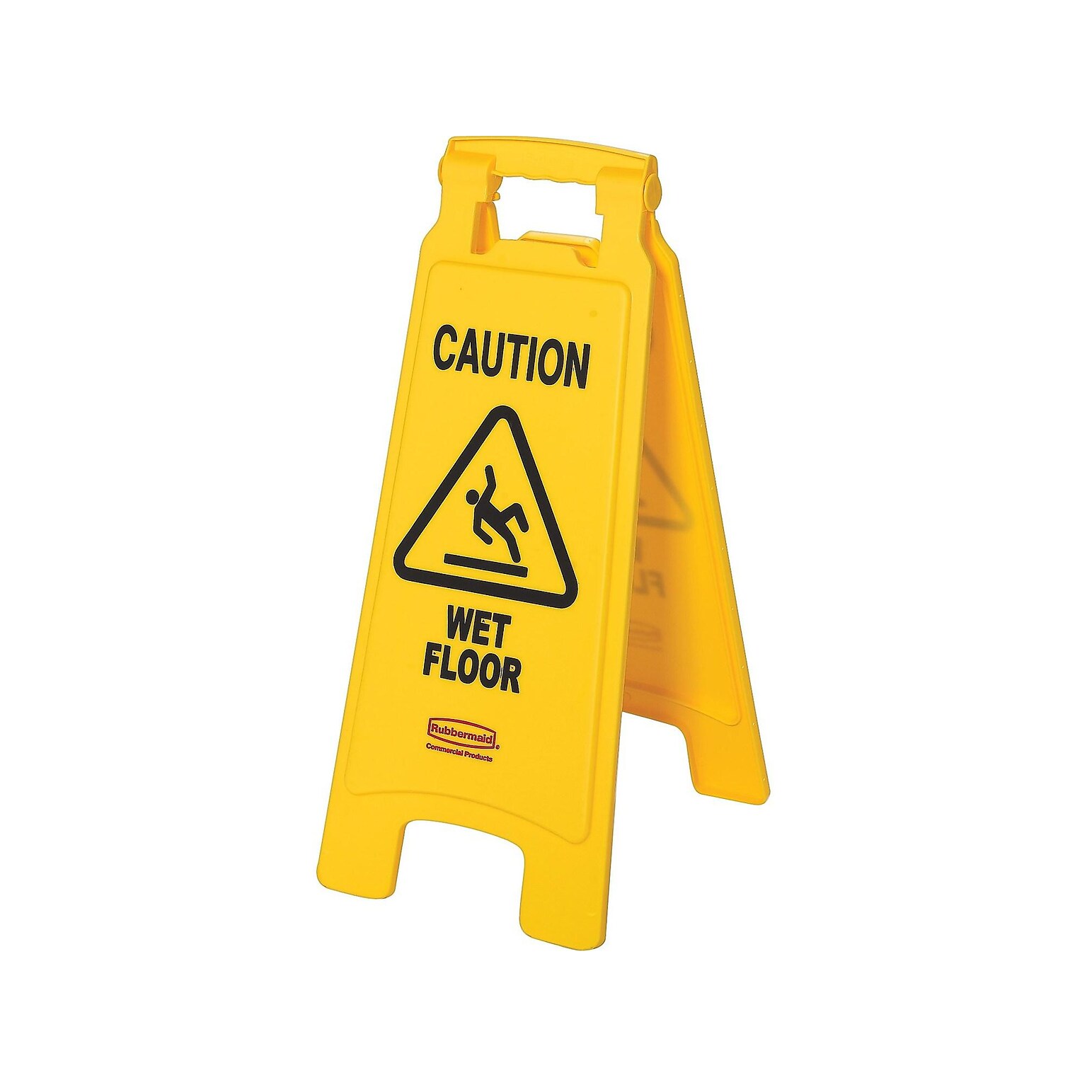 Rubbermaid Wet Floor Sign, 25H x 11W, Yellow (FG611277YEL)