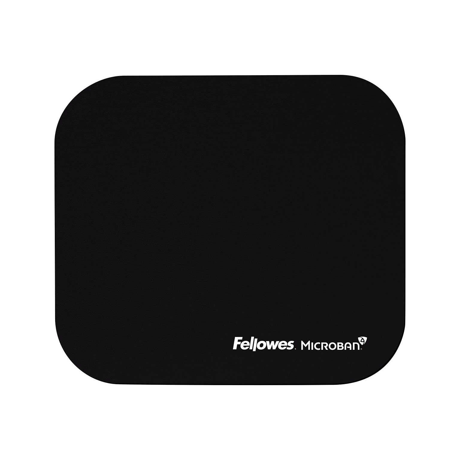Fellowes Microban Non-Skid Mouse Pad, Black (5933901)