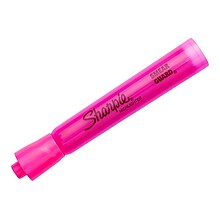 Sharpie Tank Highlighter, Chisel Tip, Fluorescent Pink (25009)