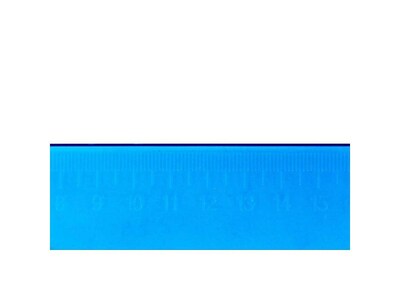 JAM Paper Plastic Clipboard, Translucent Blue (340926882)