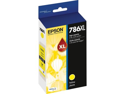 Epson T786XL Yellow High Yield Ink Cartridge