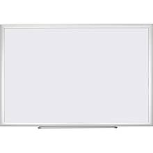 U Brands Basics Melamine Dry-Erase Whiteboard, Aluminum Frame, 6 x 4 (033U00-01)