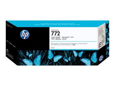 HP 772 Photo Black Standard Yield Ink Cartridge (CN633A)