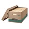 Bankers Box Stor/File Medium-Duty File Storage Boxes, Lift-Off Lid, Legal Size, Brown, 12/Carton (12