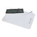 Artistic Krystal View Plastic Desk Pad, 36 x 20, Frosted (60640M)