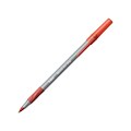 BIC Round Stic Grip Xtra Comfort Ballpoint Pens, Medium Point, Red Ink, Dozen (13889)