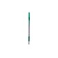 BIC Round Stic Grip Xtra Comfort Ballpoint Pens, Medium Point, Green Ink, Dozen (13888)