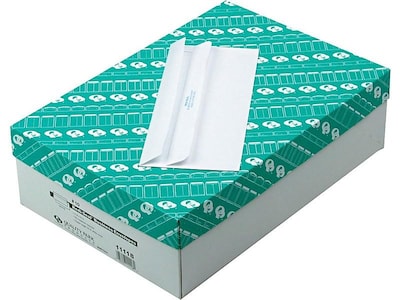 Quality Park Redi-Seal #10 Business Envelopes, 4 1/8 x 9 1/2, White Wove, 500/Box (QUA11118)